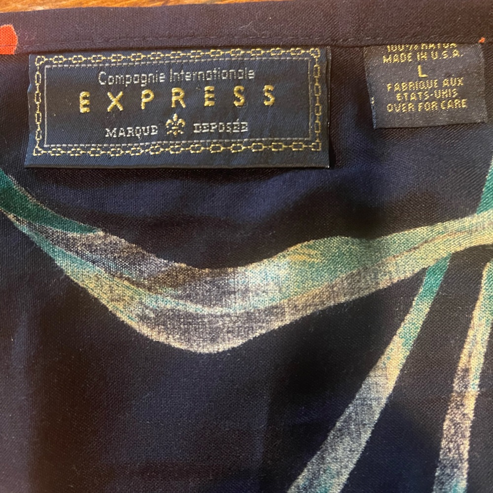 Express floral print wrap skirt